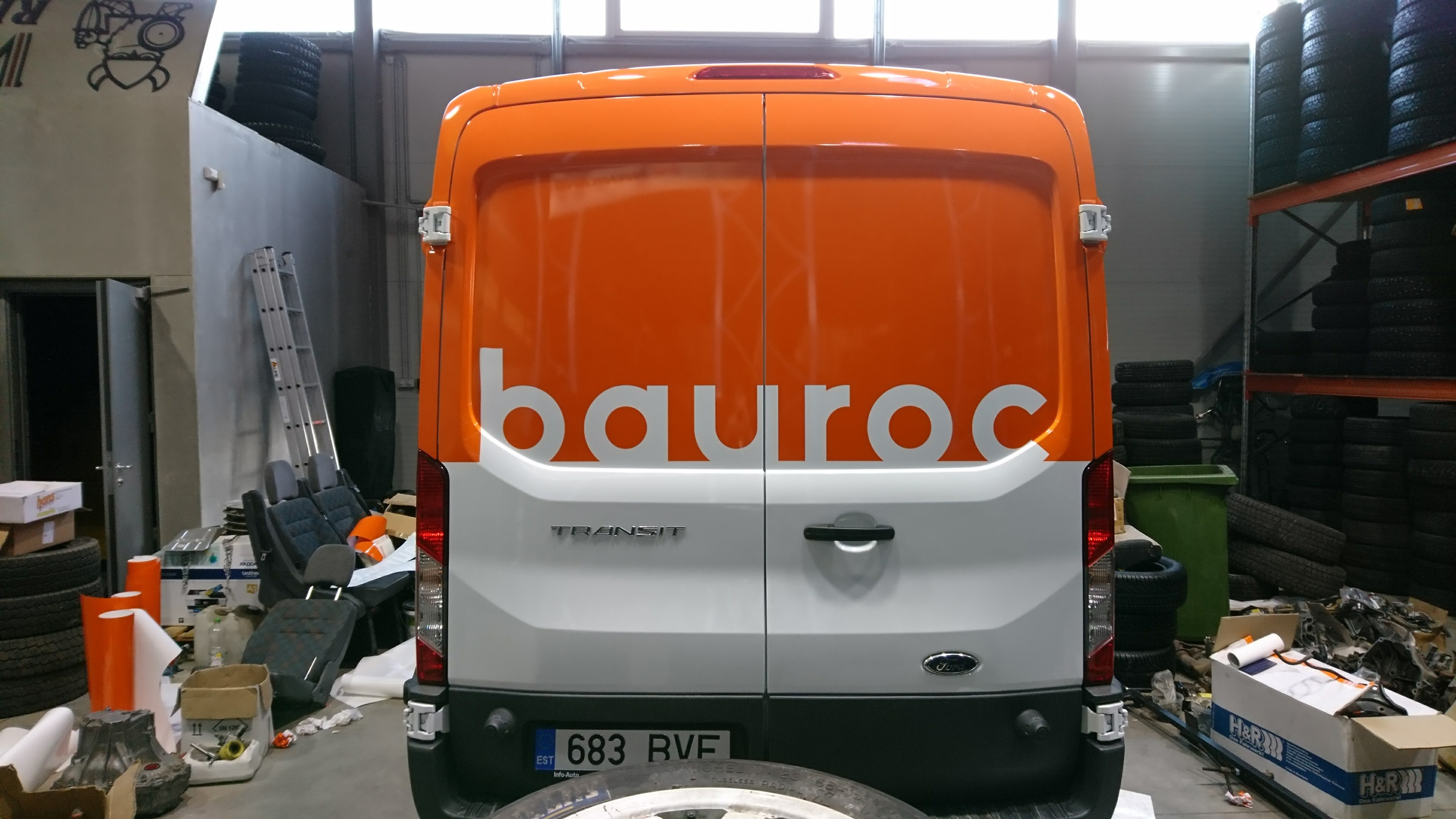 Bauroci kaubiku graafiline kujundus